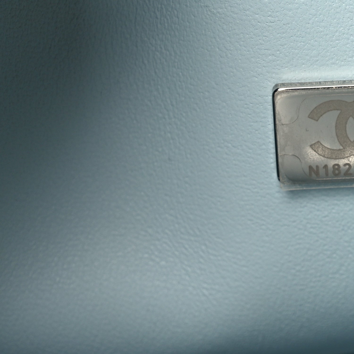 Chanel Caviar Quilted Maxi Double Flap Light Blue
