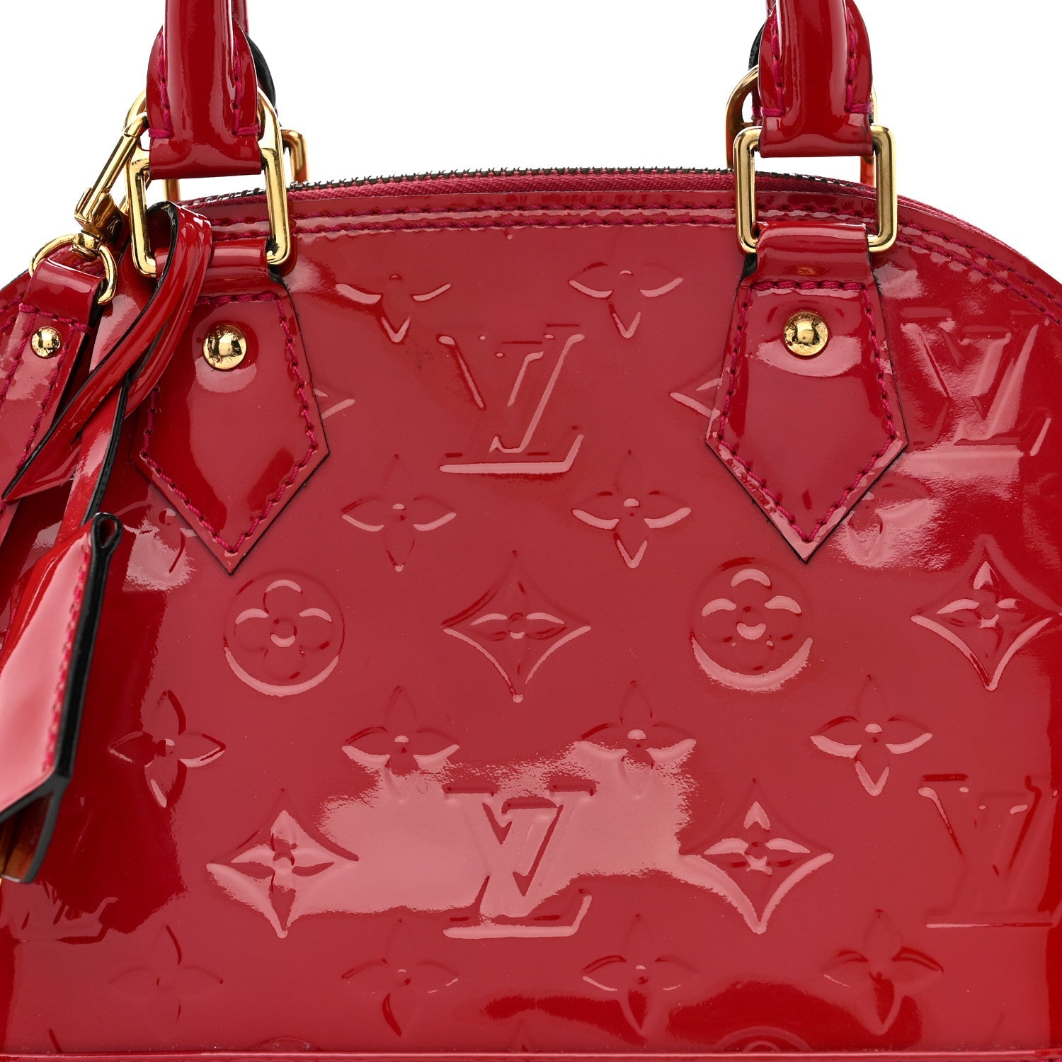 Louis Vuitton Vernis Alma BB Rose Indien