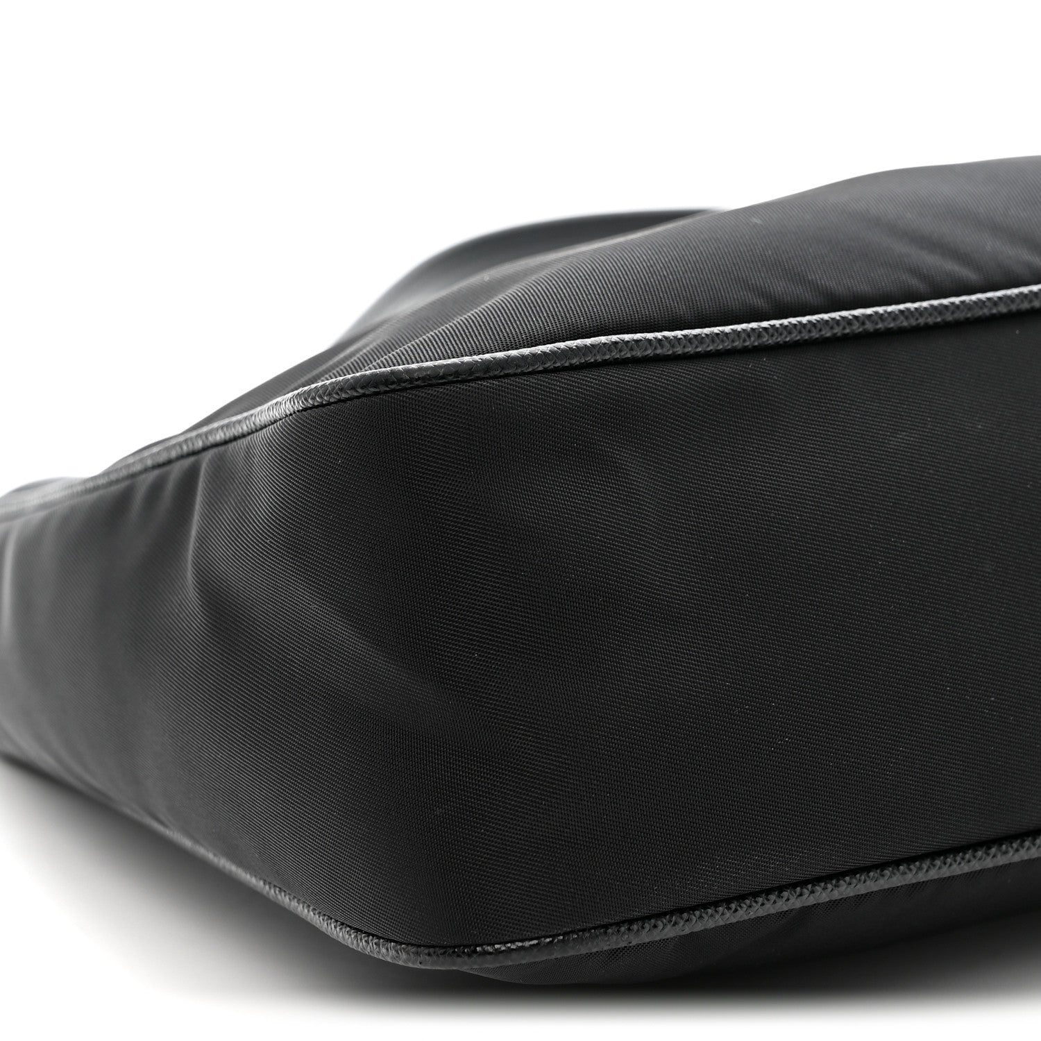 Prada Tessuto Nylon Saffiano Mini Re-Edition 2005 Bag Black