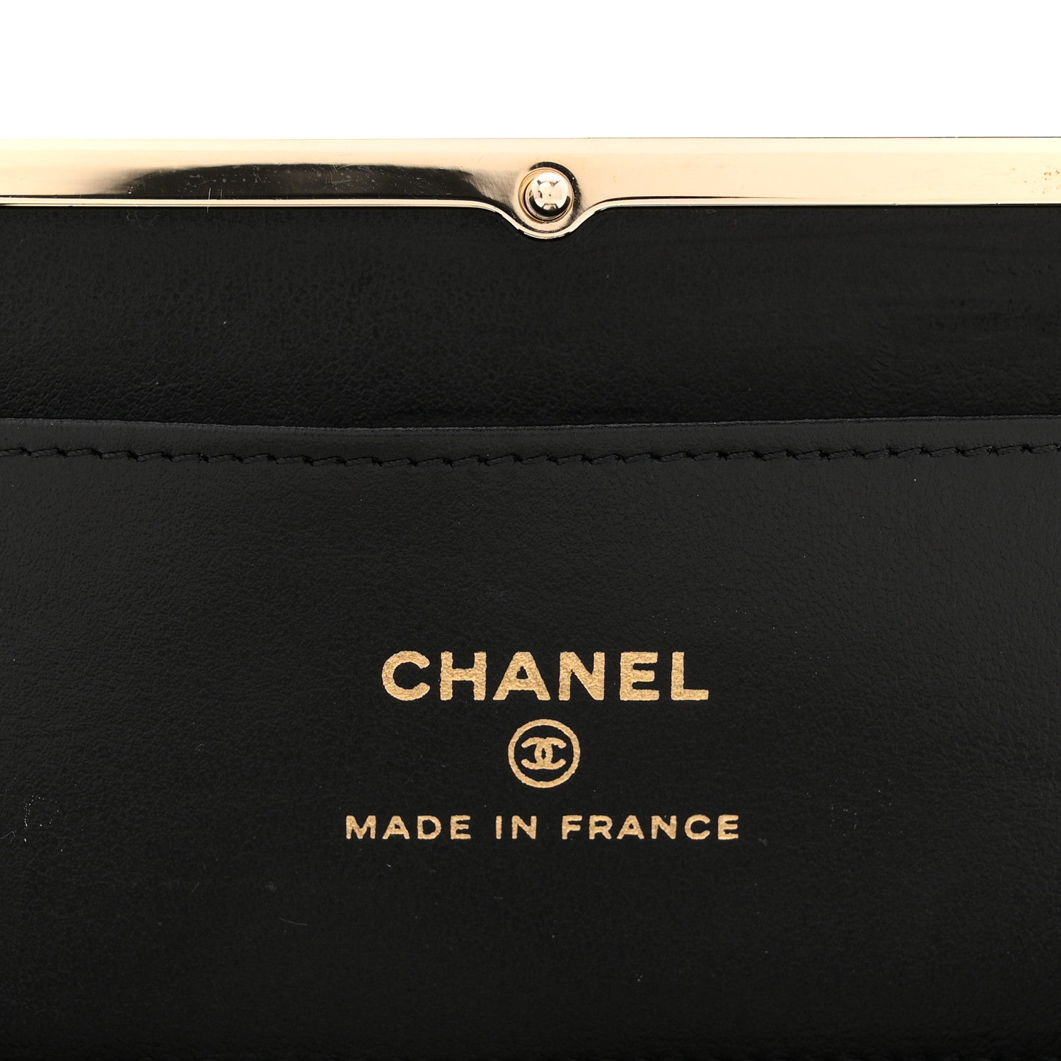 Chanel Patent Calfskin Boy Minaudiere Black