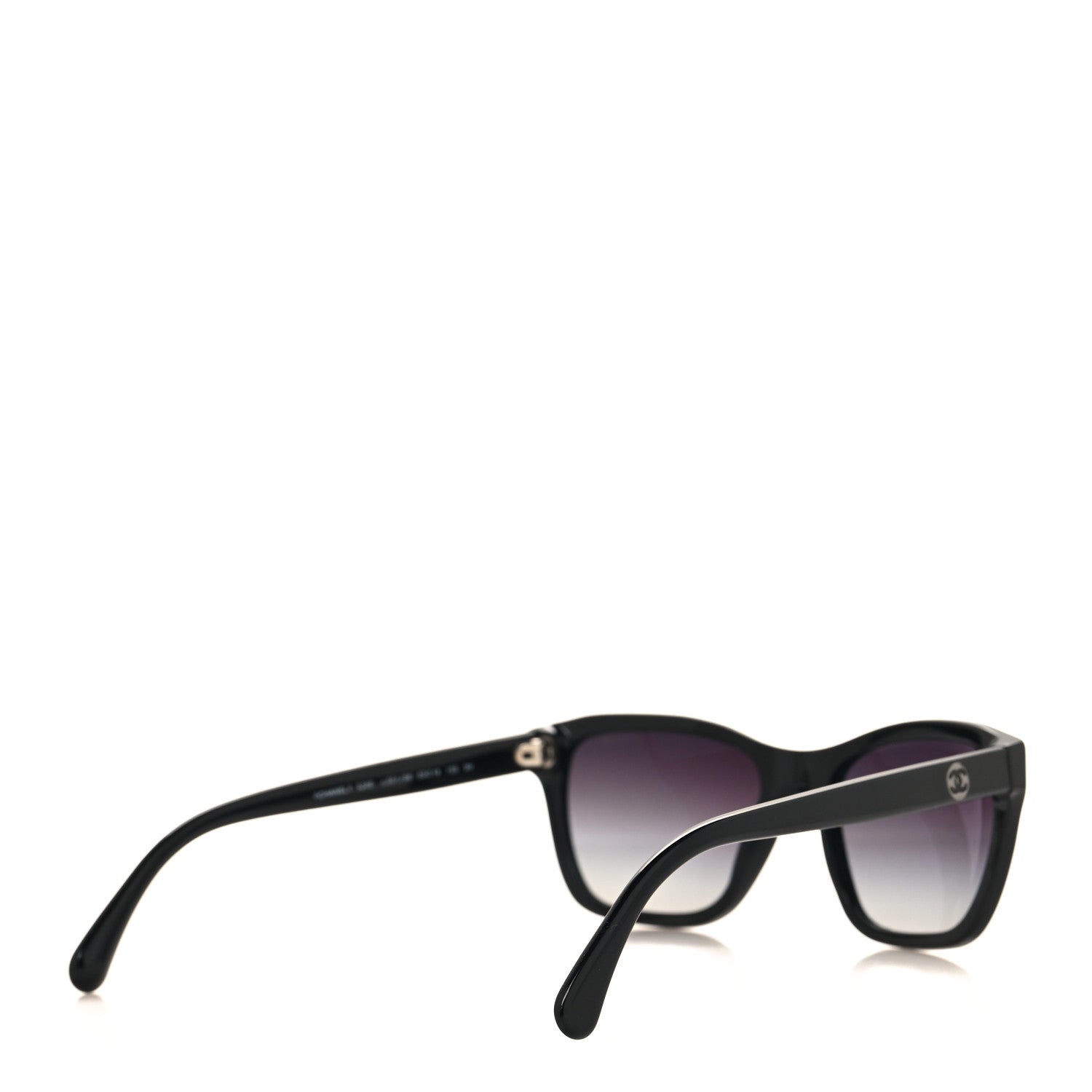 Acetate CC Square Sunglasses 5266 Black