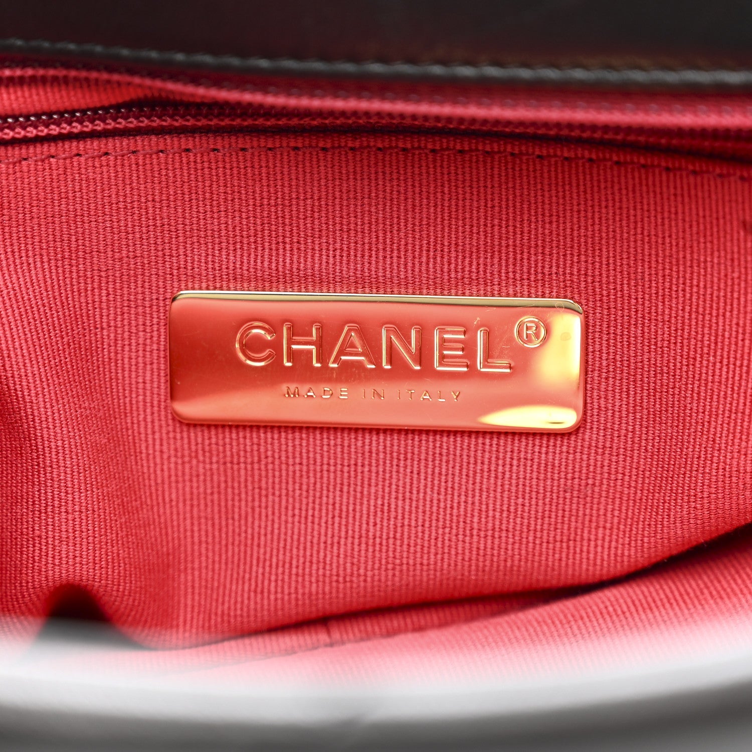 Chanel Lambskin Quilted Medium Chanel 19 Flap Black