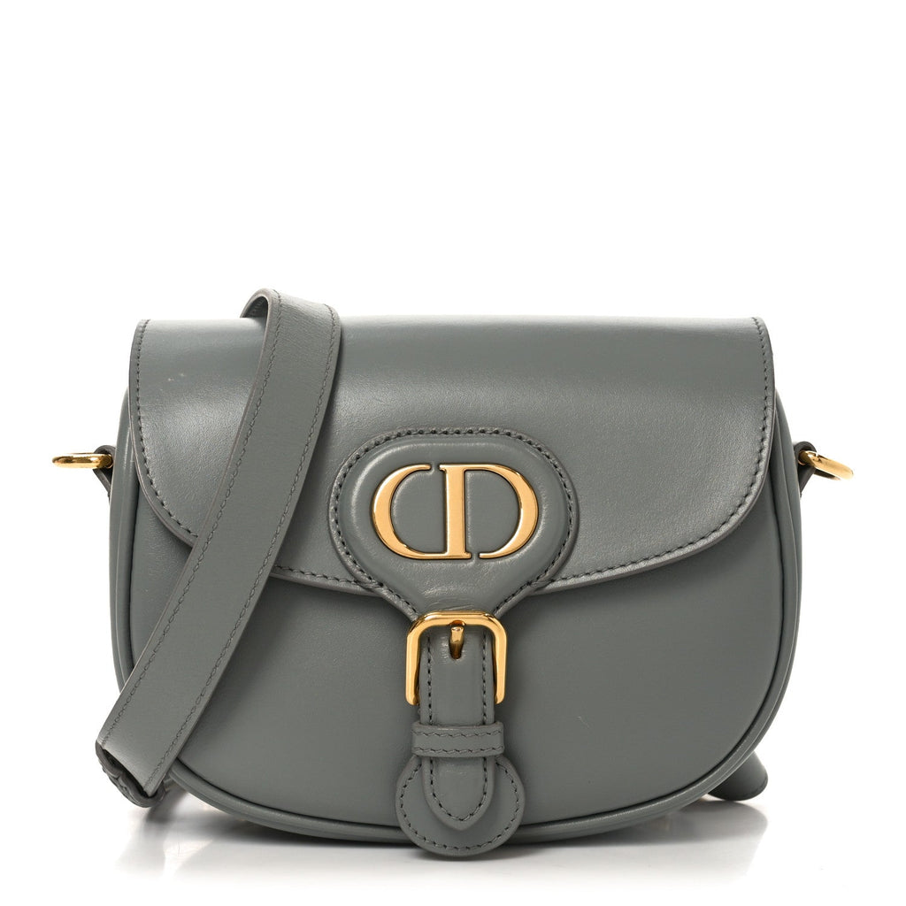 Christian Dior Box Calfskin Small Bobby Bag Cloud Blue