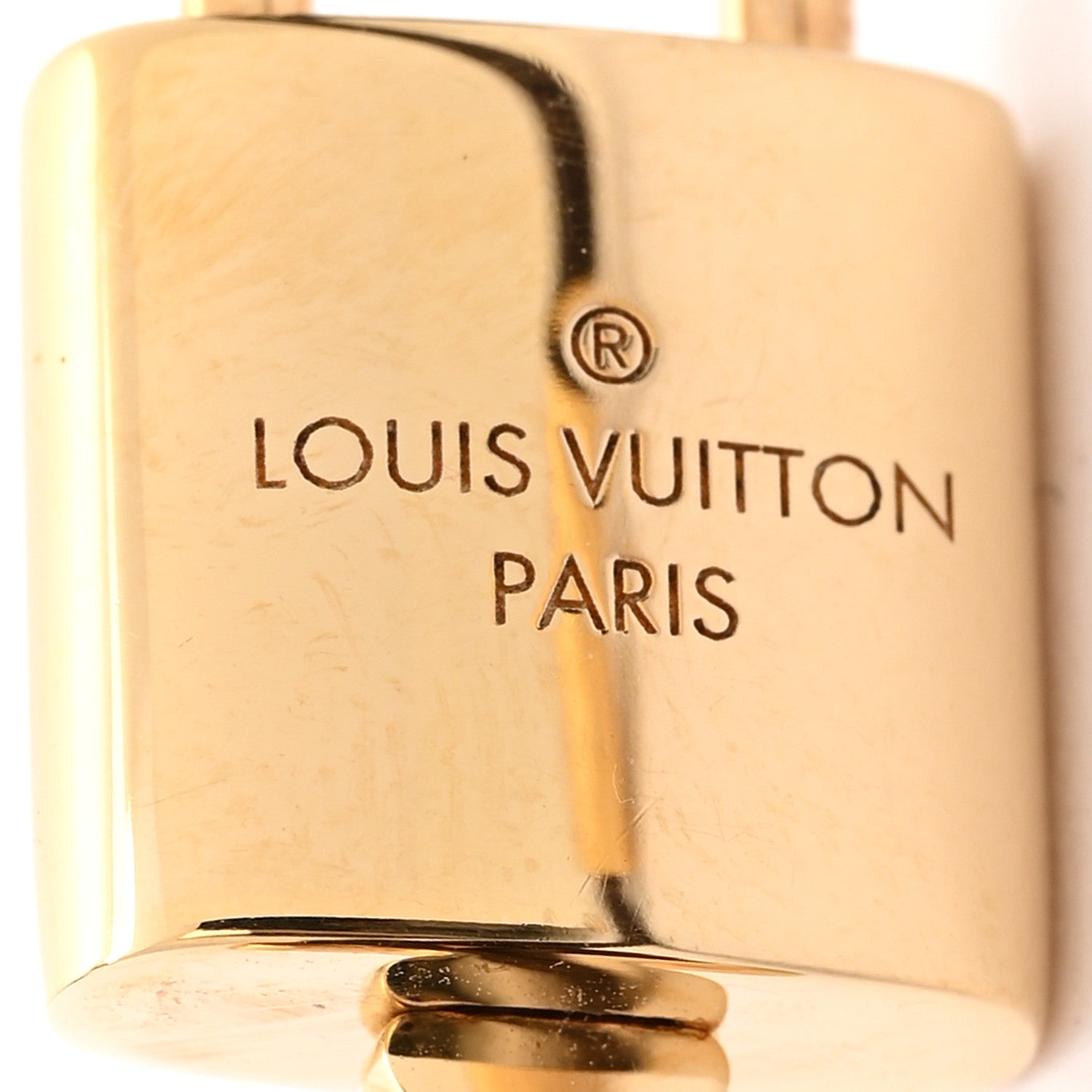 Louis Vuitton Monogram LV Padlock Bracelet 19