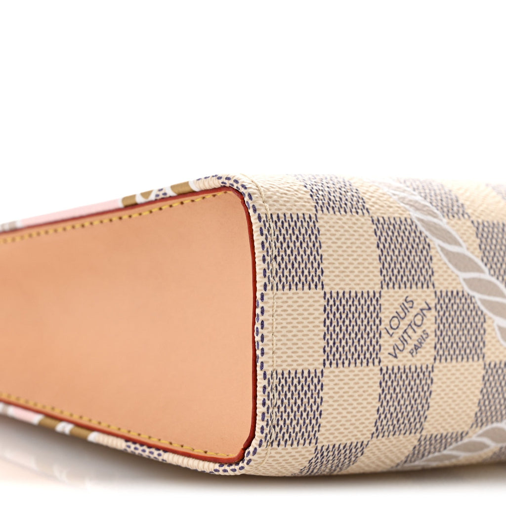 Louis Vuitton Damier Azur Nautical Toiletry Pouch On Chain