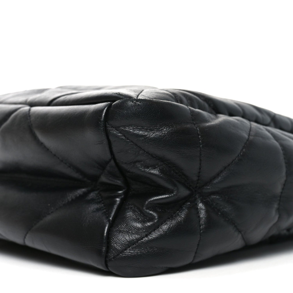 Prada Nappa Quilted Medium Dynamique Tote Black