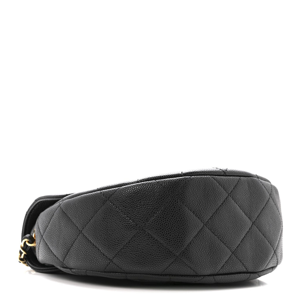 Chanel Caviar Quilted Small Messenger Flap Black