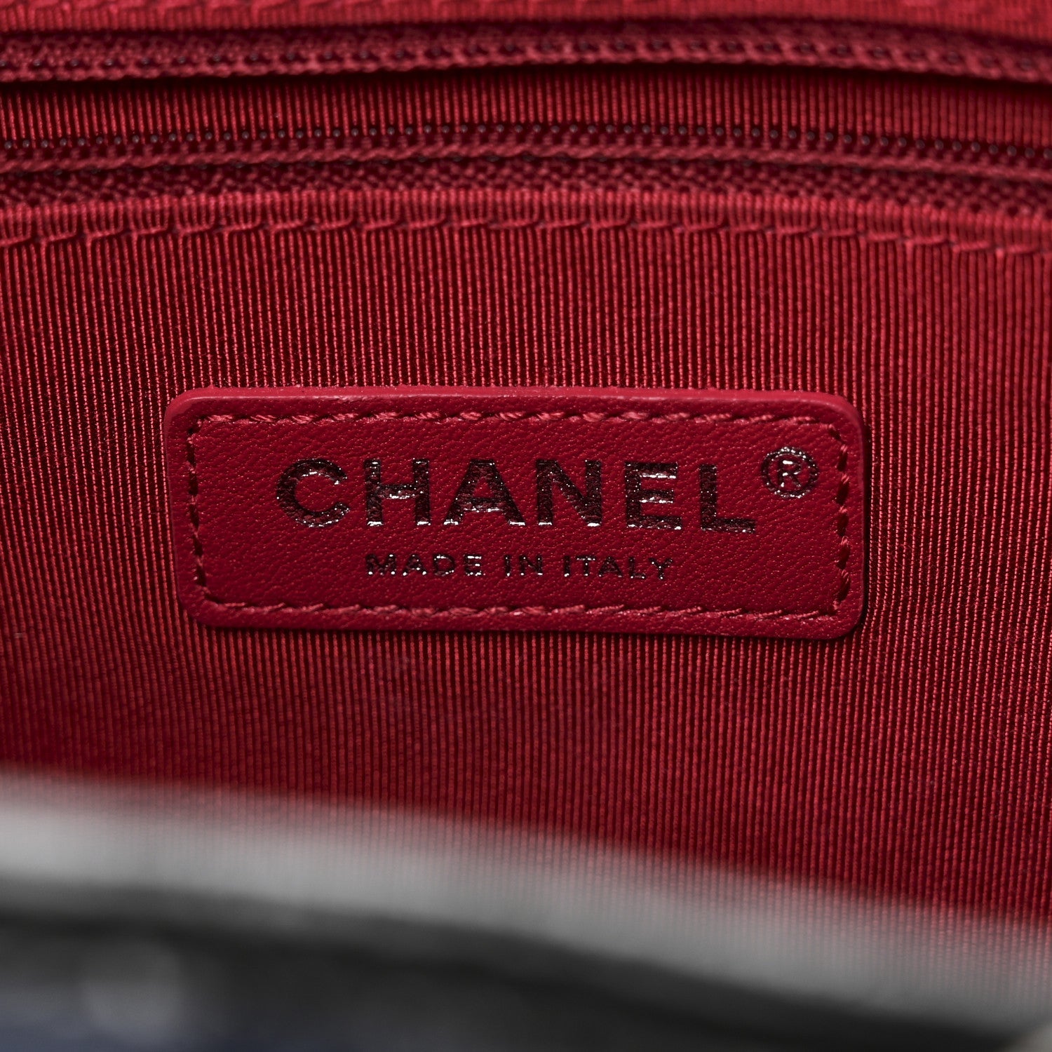 Chanel Aged Calfskin Quilted Medium Gabrielle Hobo Navy Black