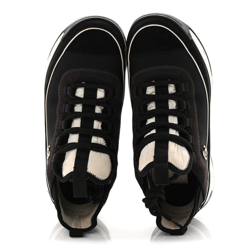 Fabric Suede CC Sneakers 39 Black