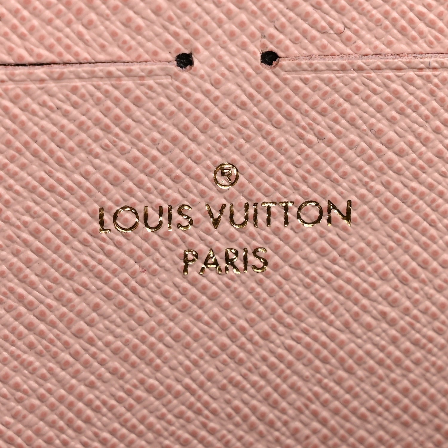 Louis Vuitton Monogram Clemence Wallet Rose Ballerine