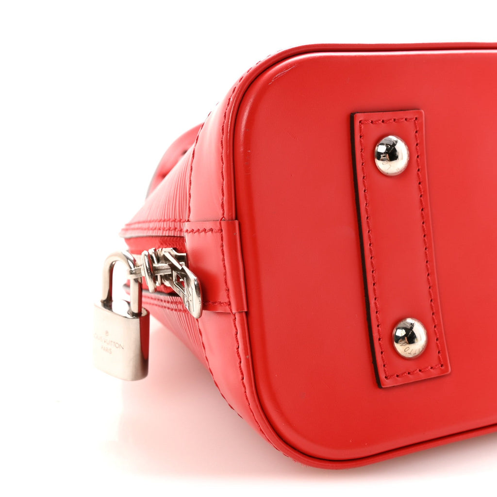 Louis Vuitton Epi Alma BB Coquelicot