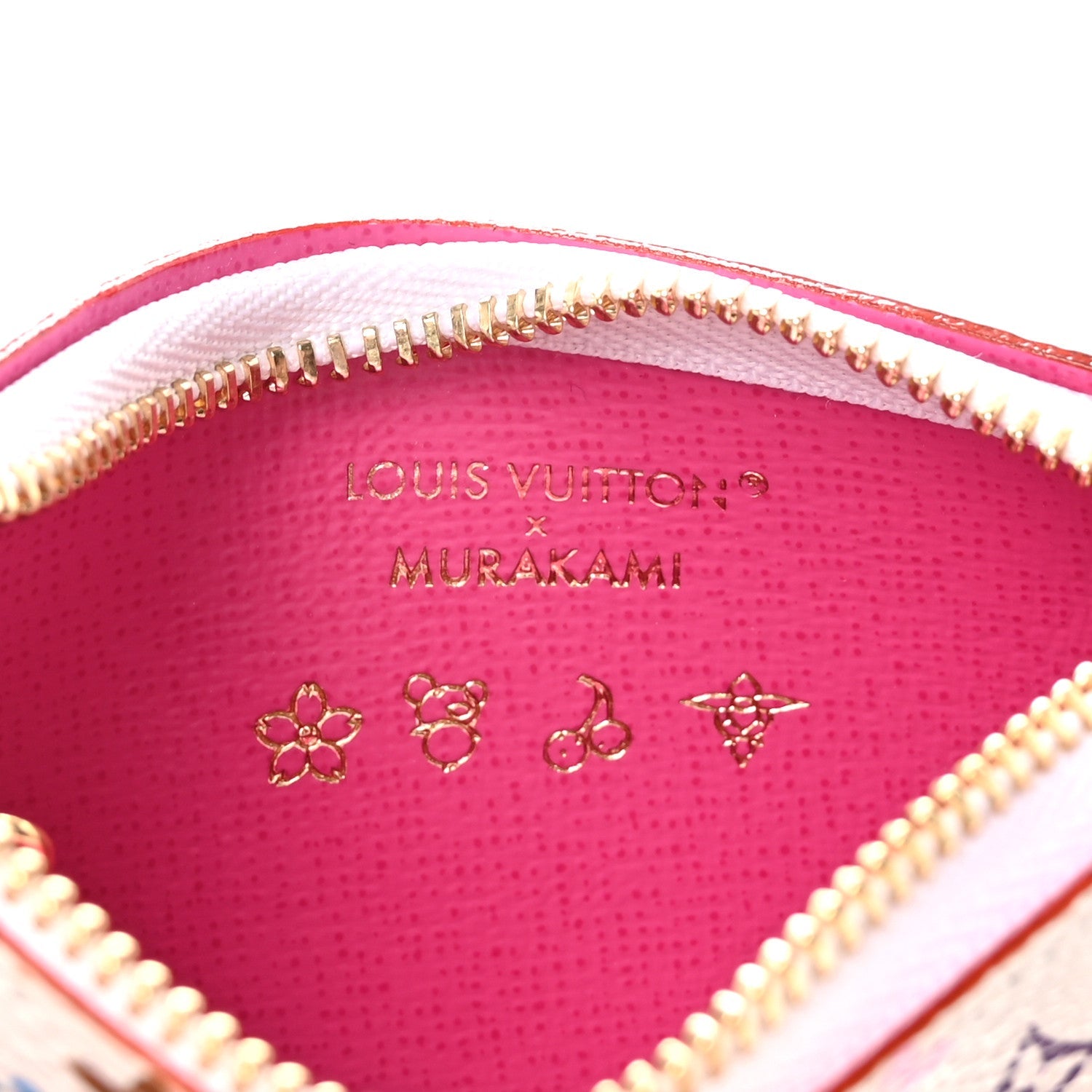 Louis Vuitton LV X TM Monogram Multicolor Key Pouch White