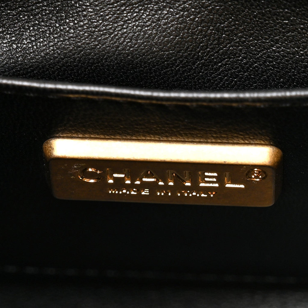 Chanel Metallic Snakeskin Paris Hamburg Drawstring Bucket Bag Gold