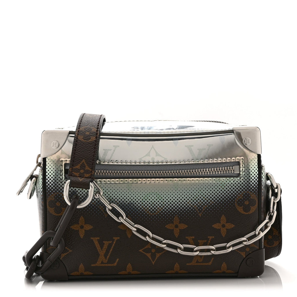 Louis Vuitton Metallic Nebula Monogram Mini Soft Trunk Multicolor