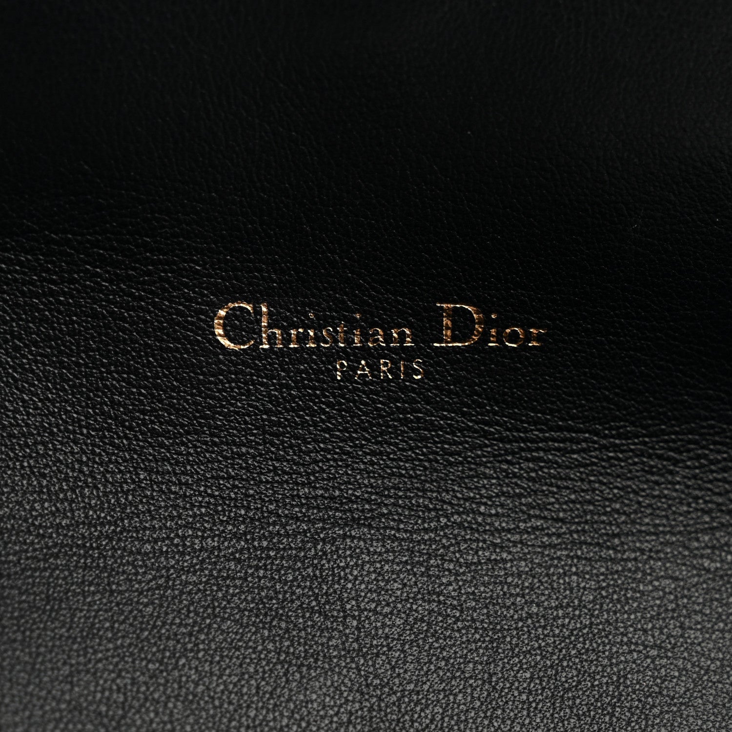 Christian Dior Oblique Saddle Chain Long Wallet Blue