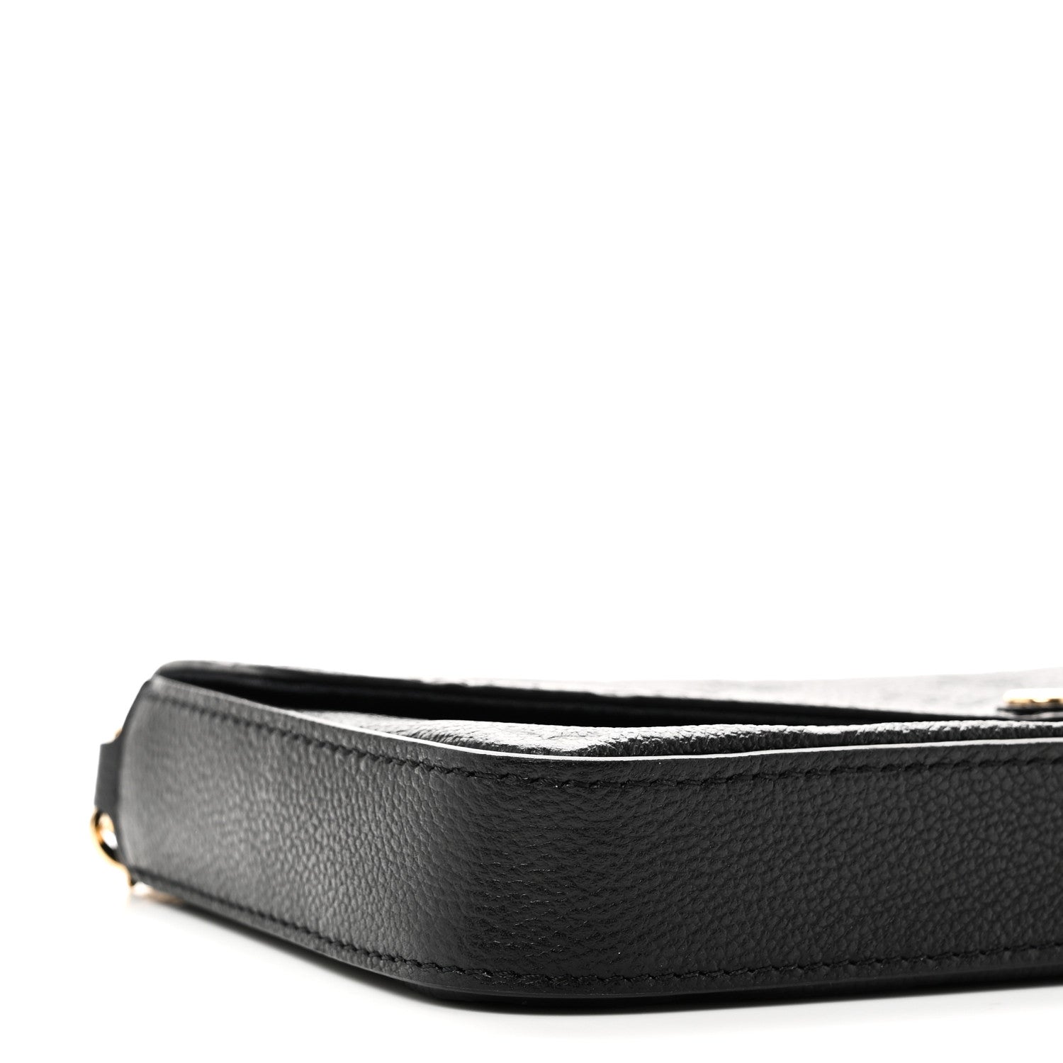 Louis Vuitton Empreinte Pochette Felicie Chain Wallet Black