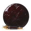 Louis Vuitton Vernis Chapeau Coin Purse Amarante