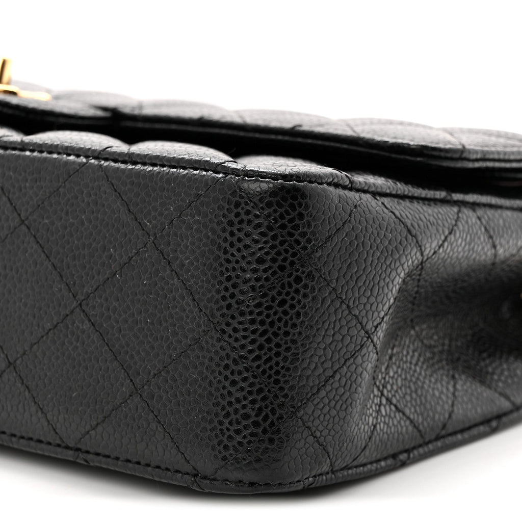 Chanel Caviar Quilted Medium Double Flap Black