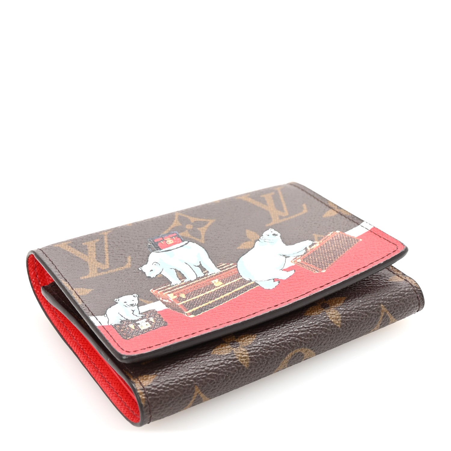 Louis Vuitton Monogram 2017 Christmas Animation Victorine Wallet