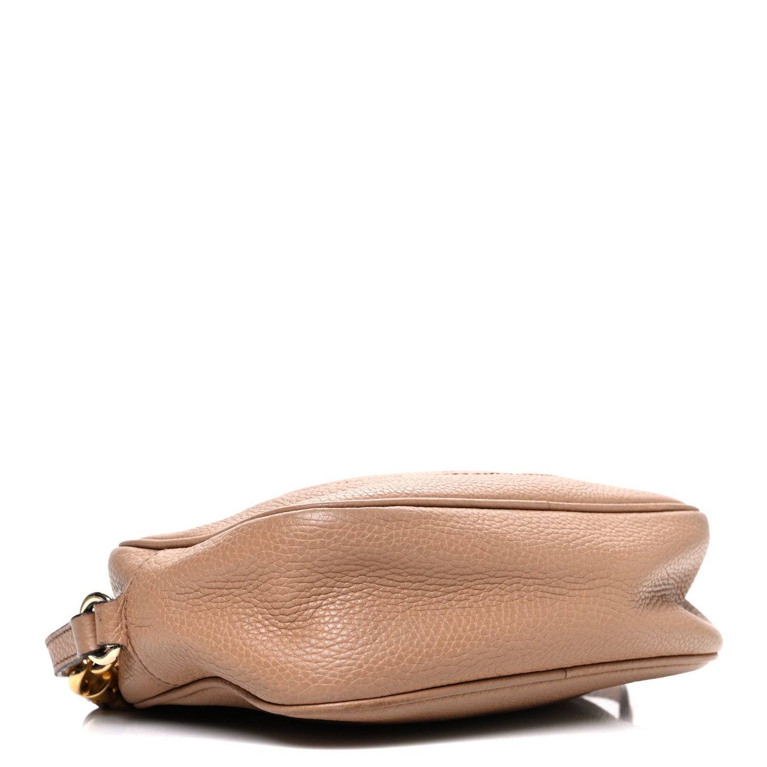 Gucci Pebbled Calfskin Small Soho Disco Bag Rose Beige