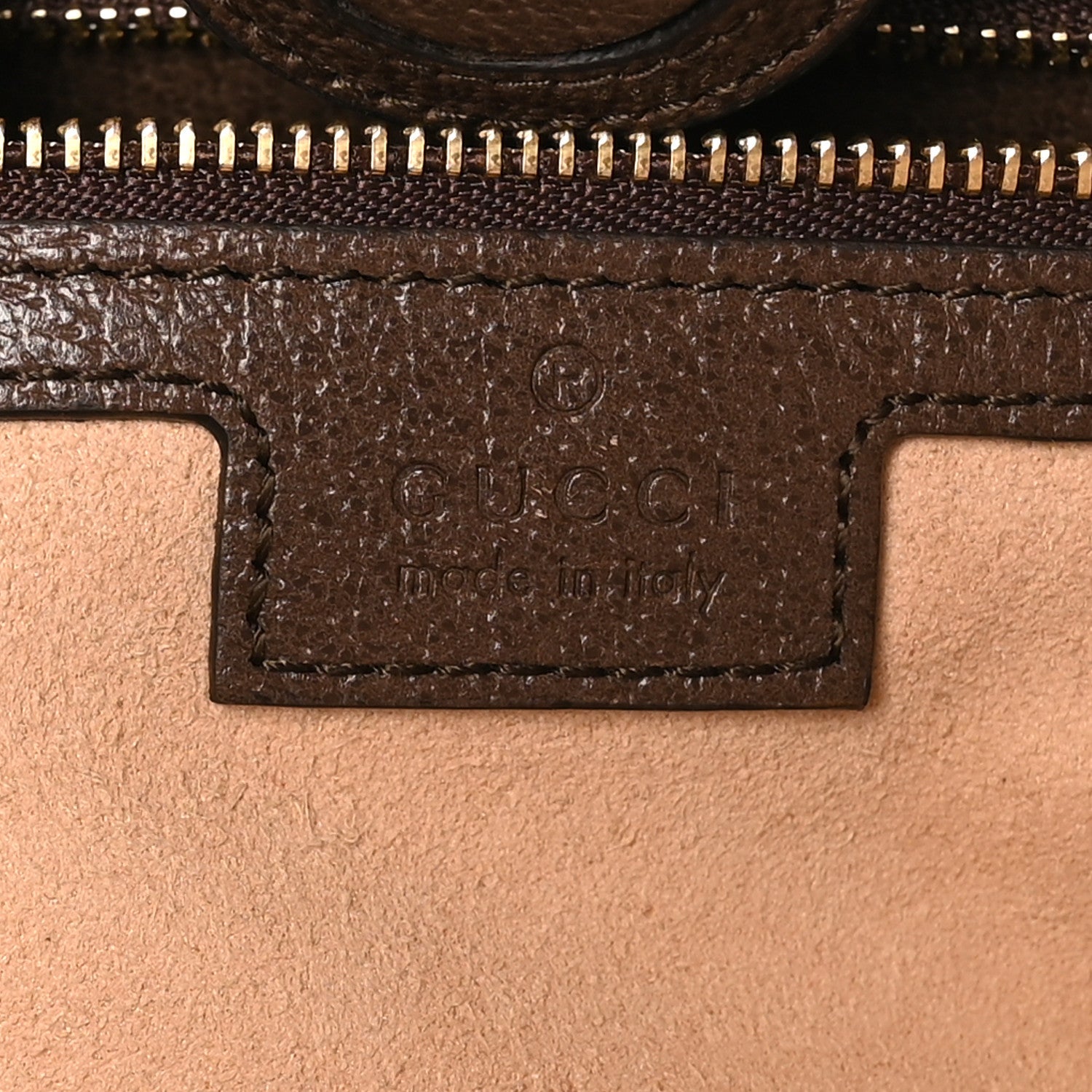Gucci GG Supreme Monogram Medium Ophidia Shopping Tote Brown
