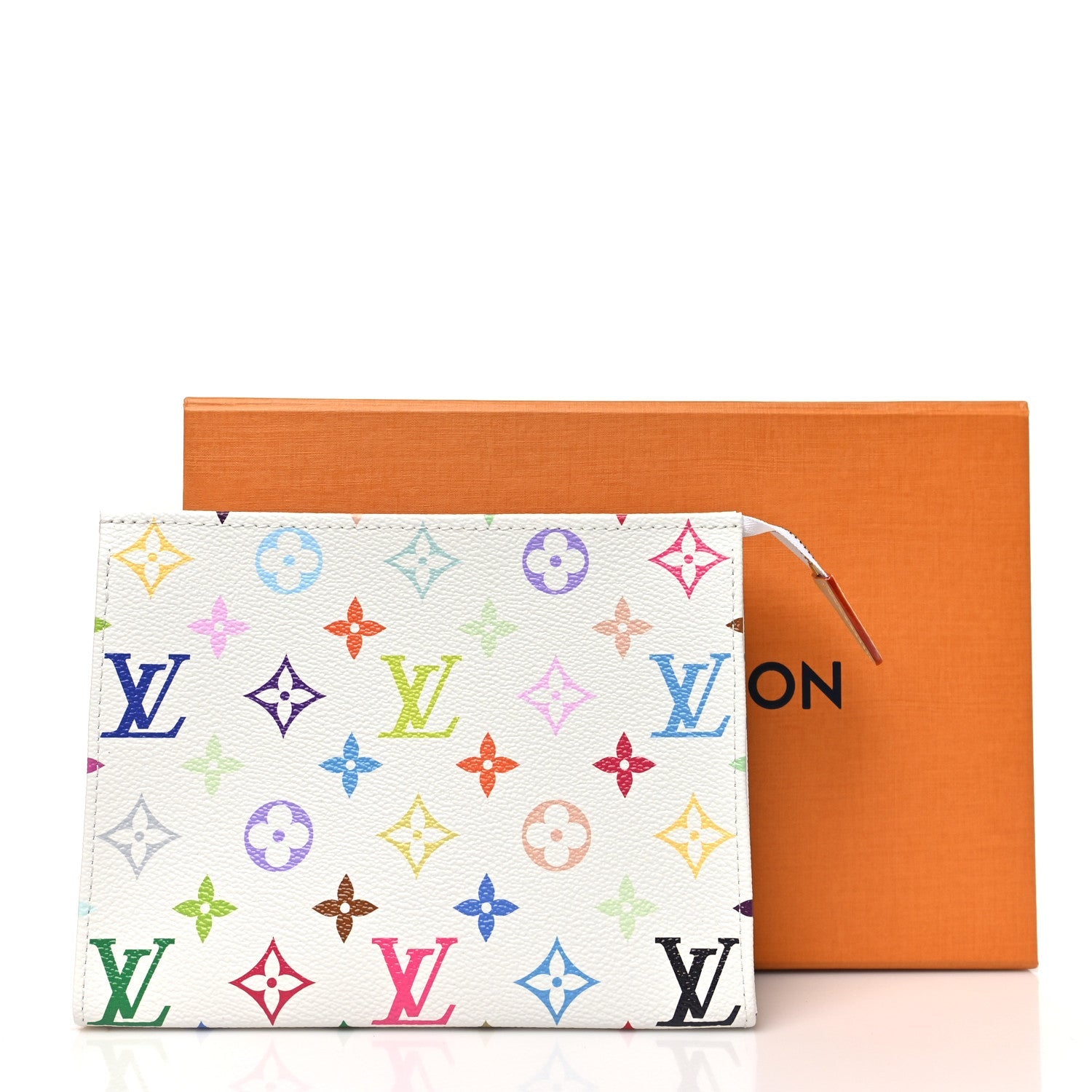 Louis Vuitton X TM Monogram Multicolor Toiletry Pouch 19 White