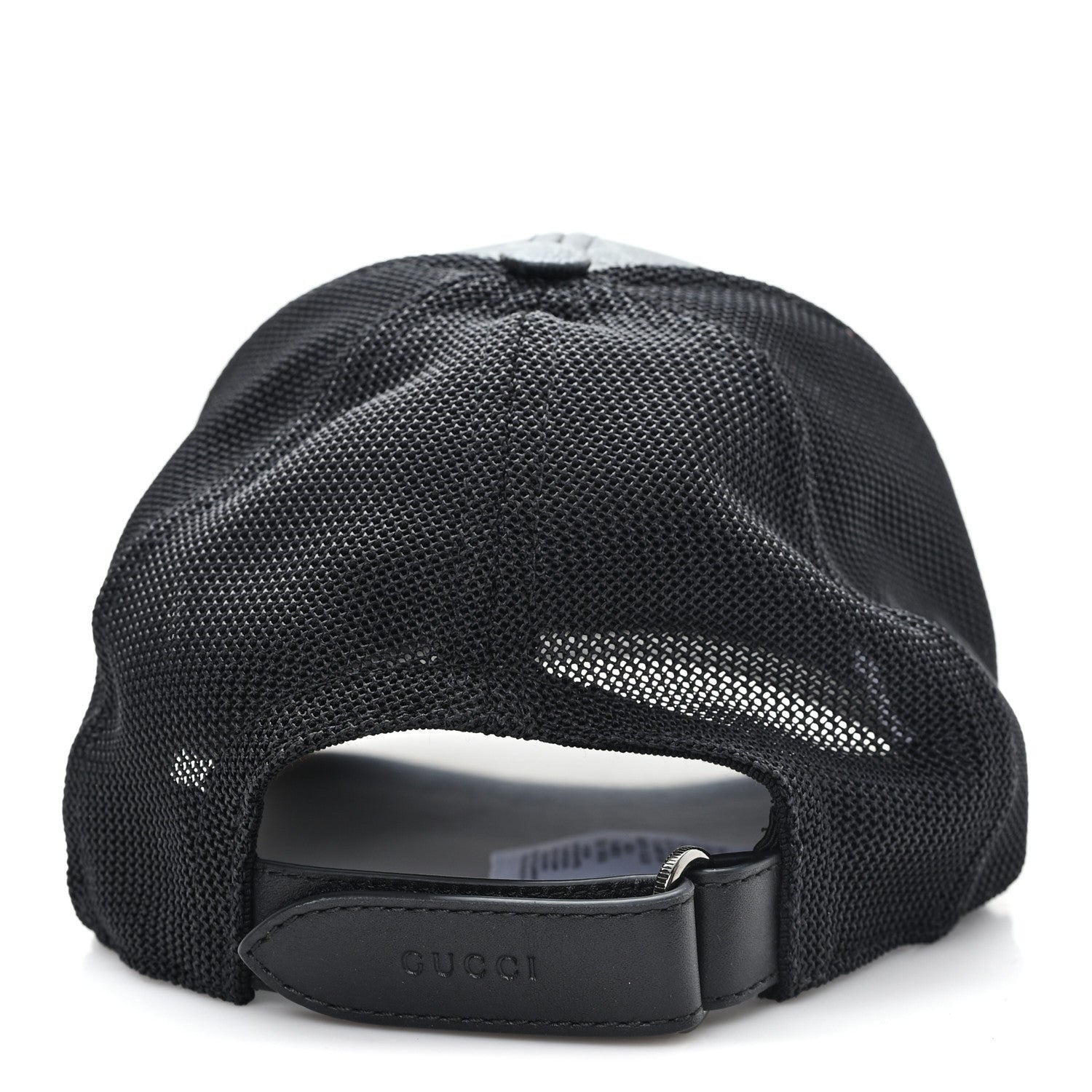 Gucci GG Supreme Monogram Baseball Hat M 58 Black