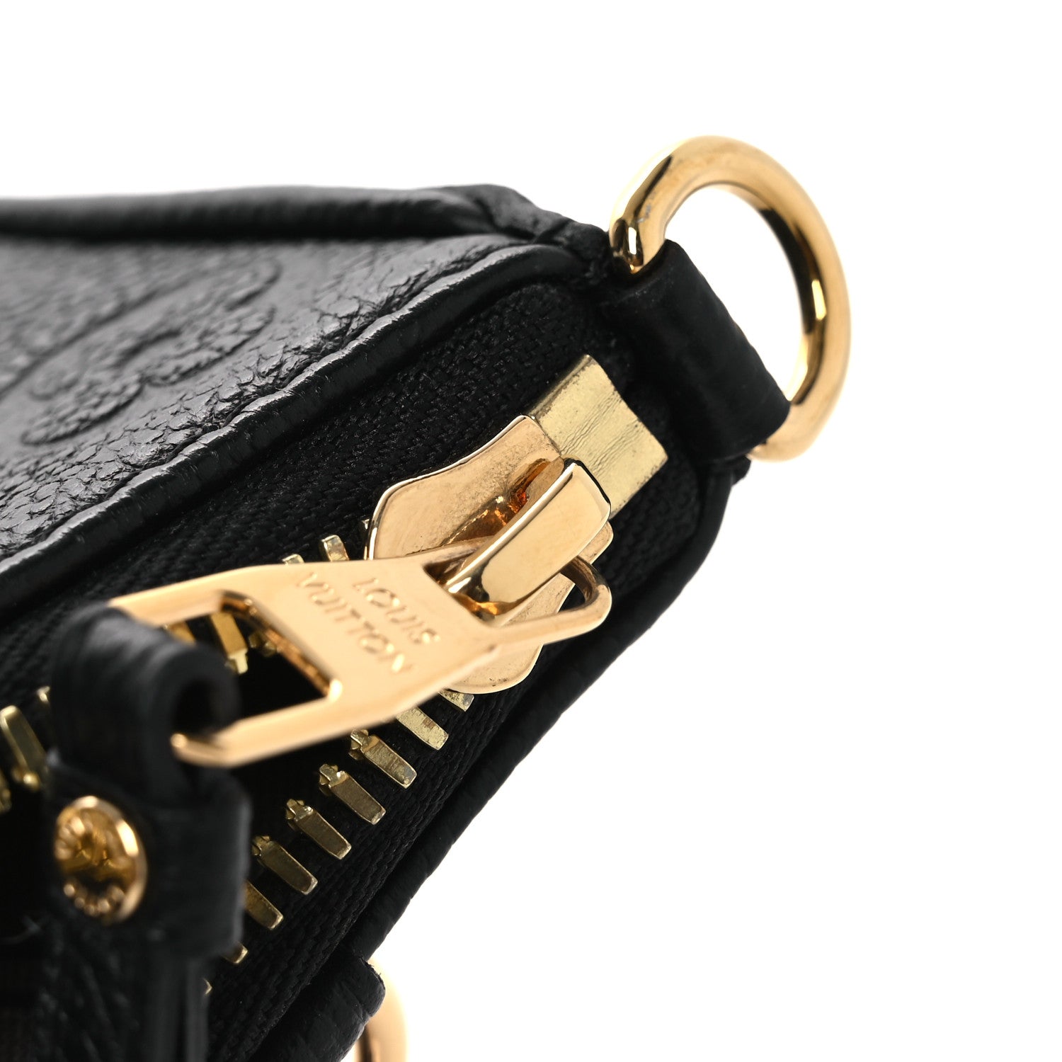 Louis Vuitton Empreinte Easy Pouch On Strap Black