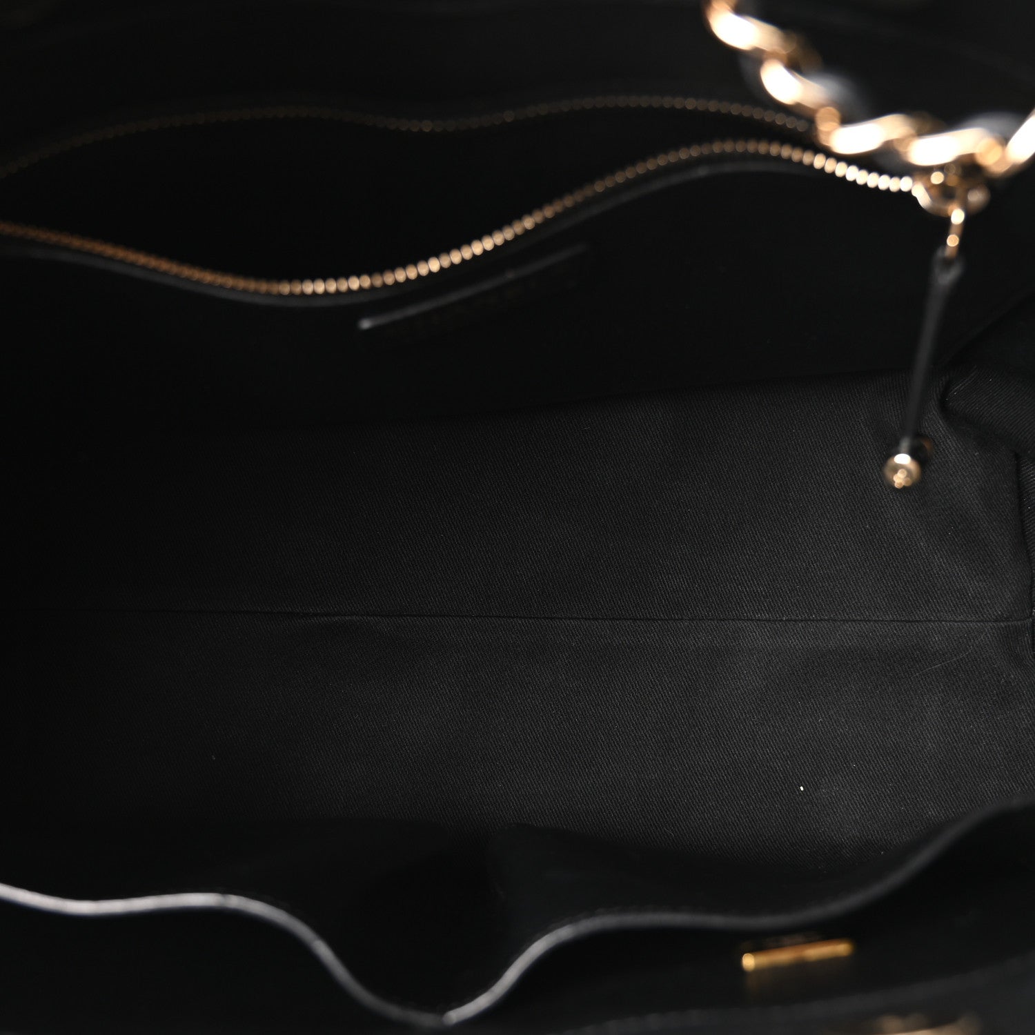 Chanel Caviar Quilted Small Shopping Tote Black