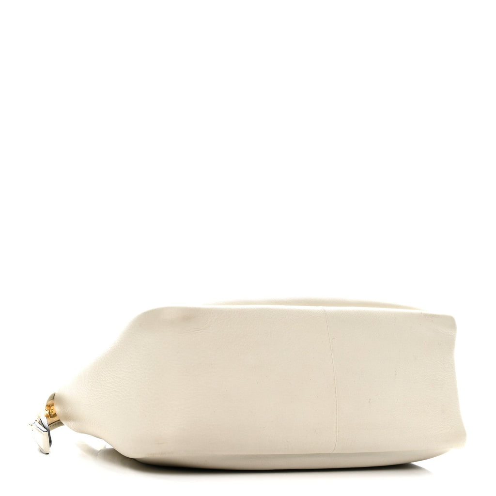 Prada Soft Calfskin Medium Darling Shoulder Bag White