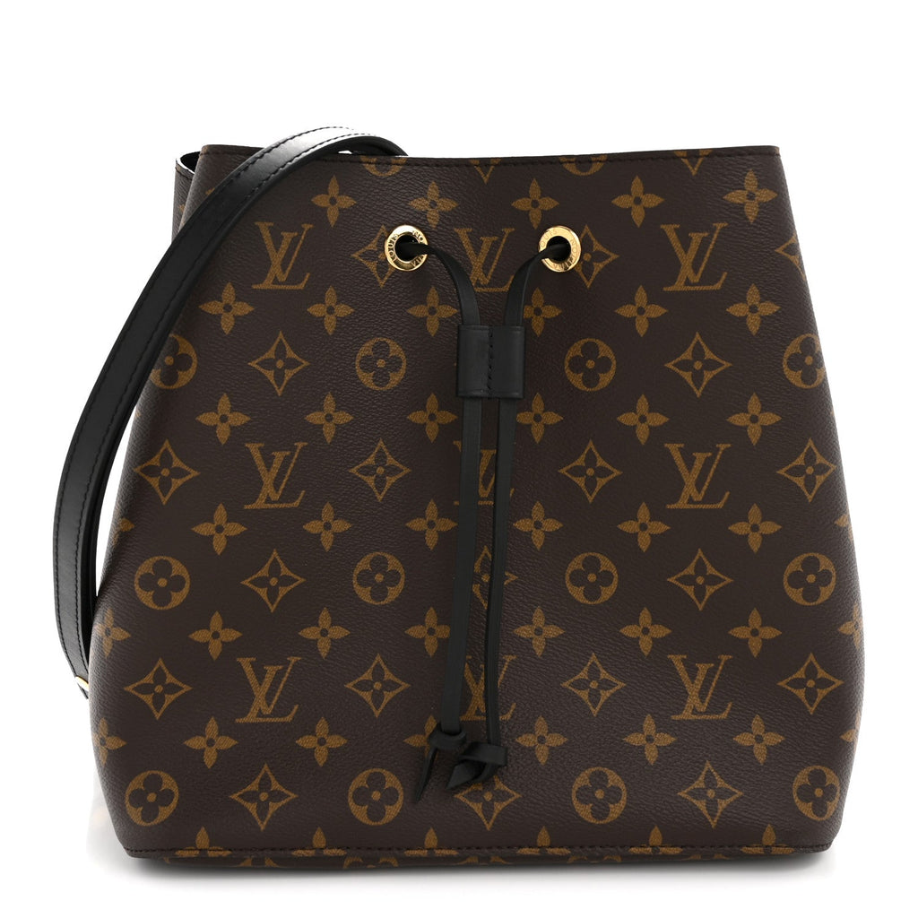 Louis Vuitton Monogram Neonoe MM Black