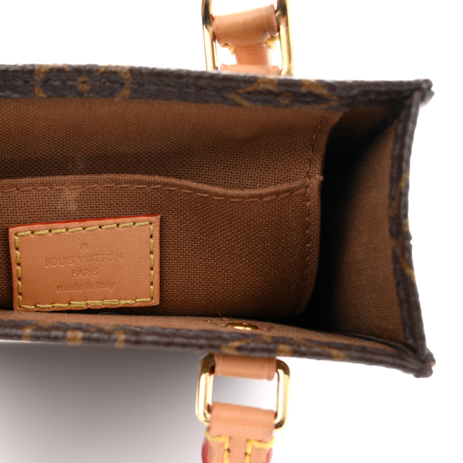 Louis Vuitton Monogram Petit Sac Plat