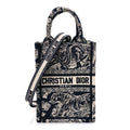 Christian Dior Oblique Mini Book Tote Phone Bag Blue