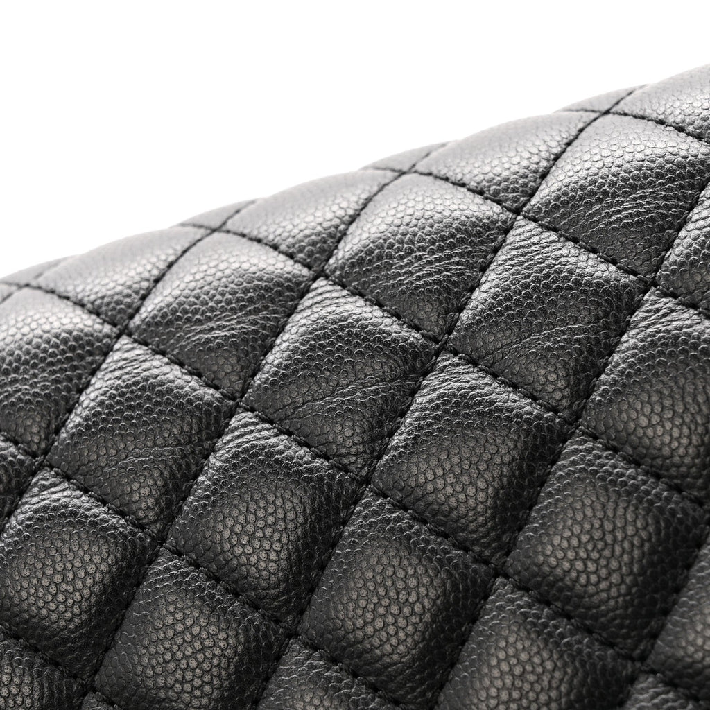 Chanel Caviar Quilted New Medium Boy Flap Black