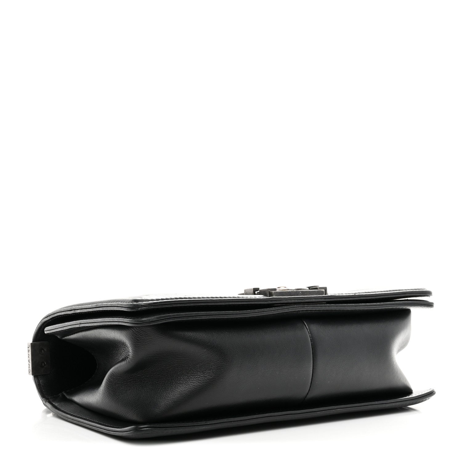 Chanel Calfskin Quilted Medium Boy Flap Black