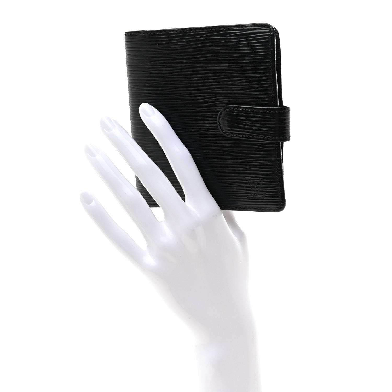 Louis Vuitton Epi Porte-Billets Compact Wallet Black