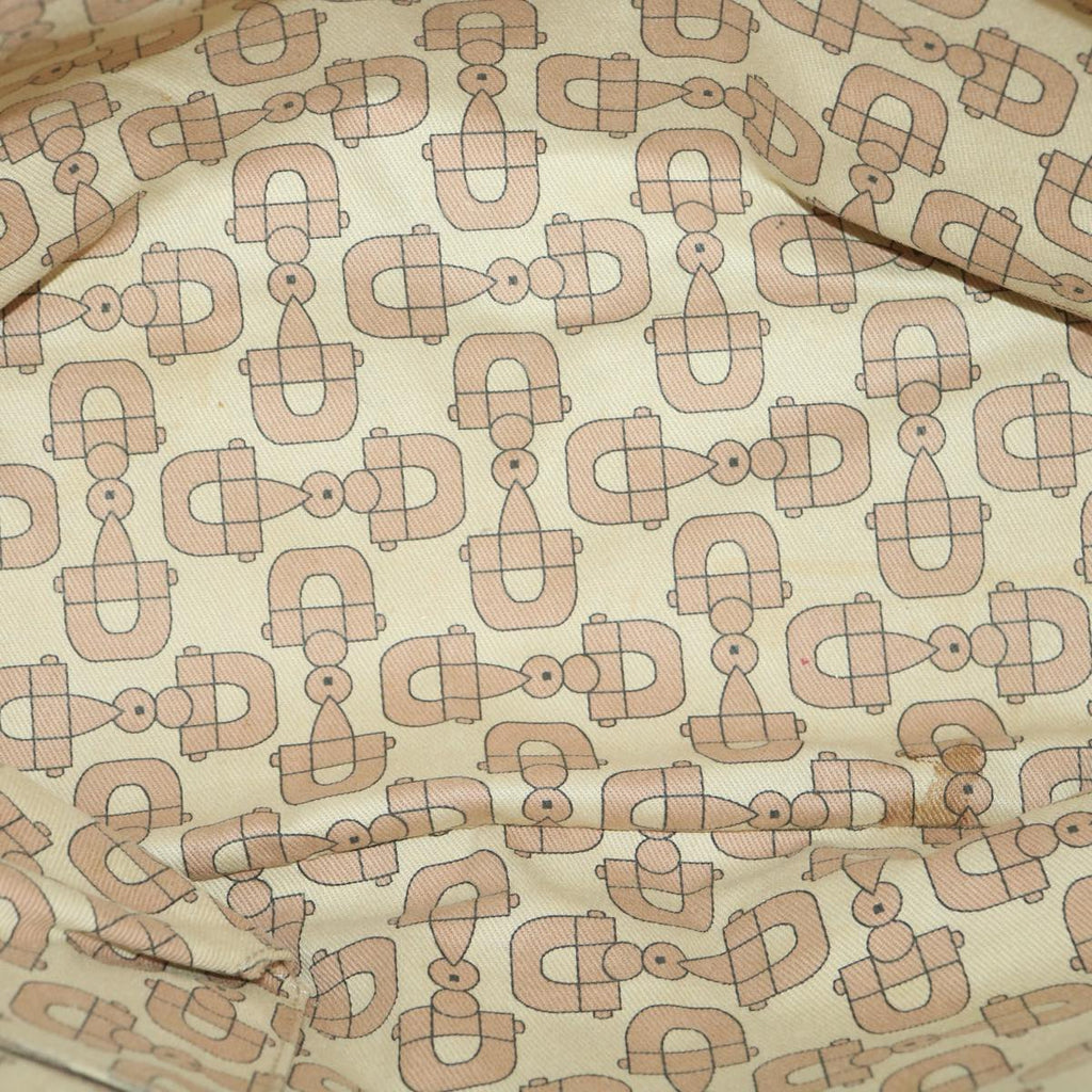 GUCCI GG Canvas Tote Bag Beige Gold 137396  ac1626