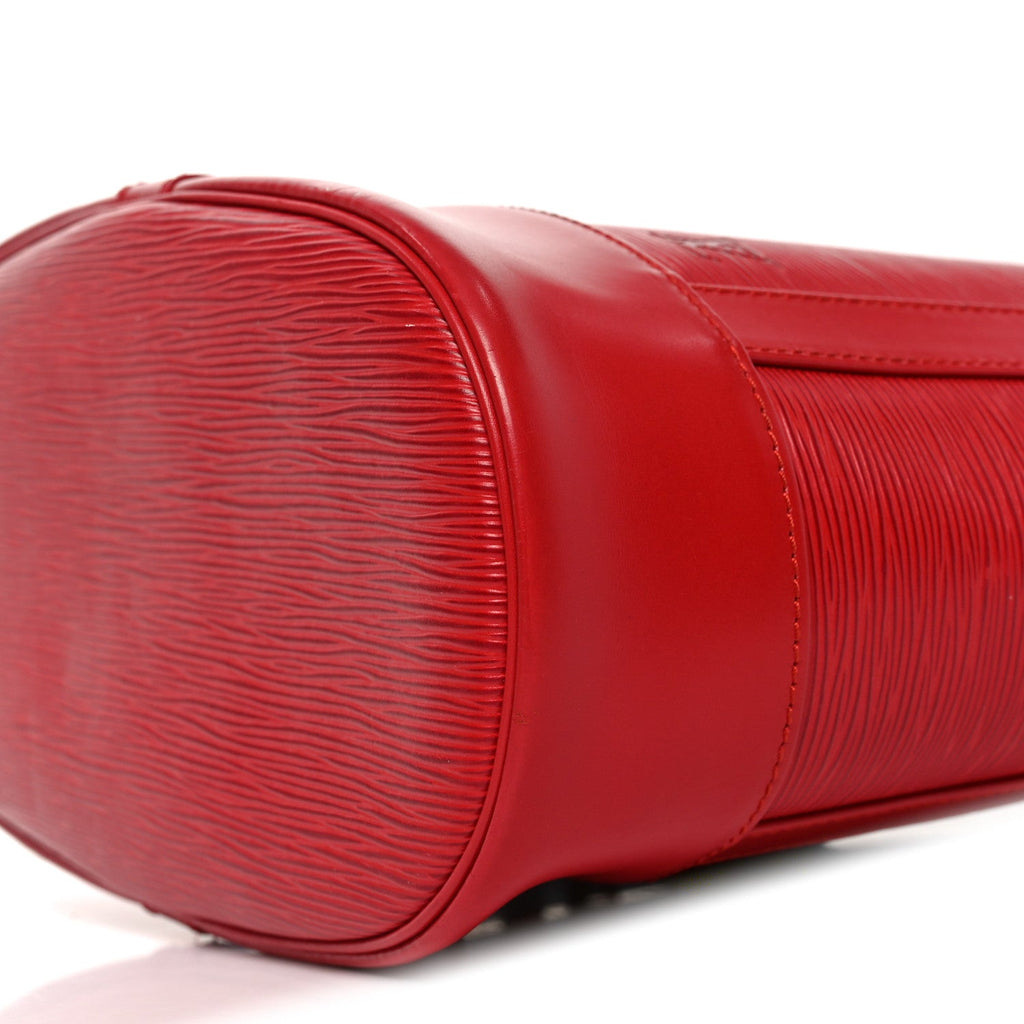 Louis Vuitton Epi Randonnee PM Castillan Red