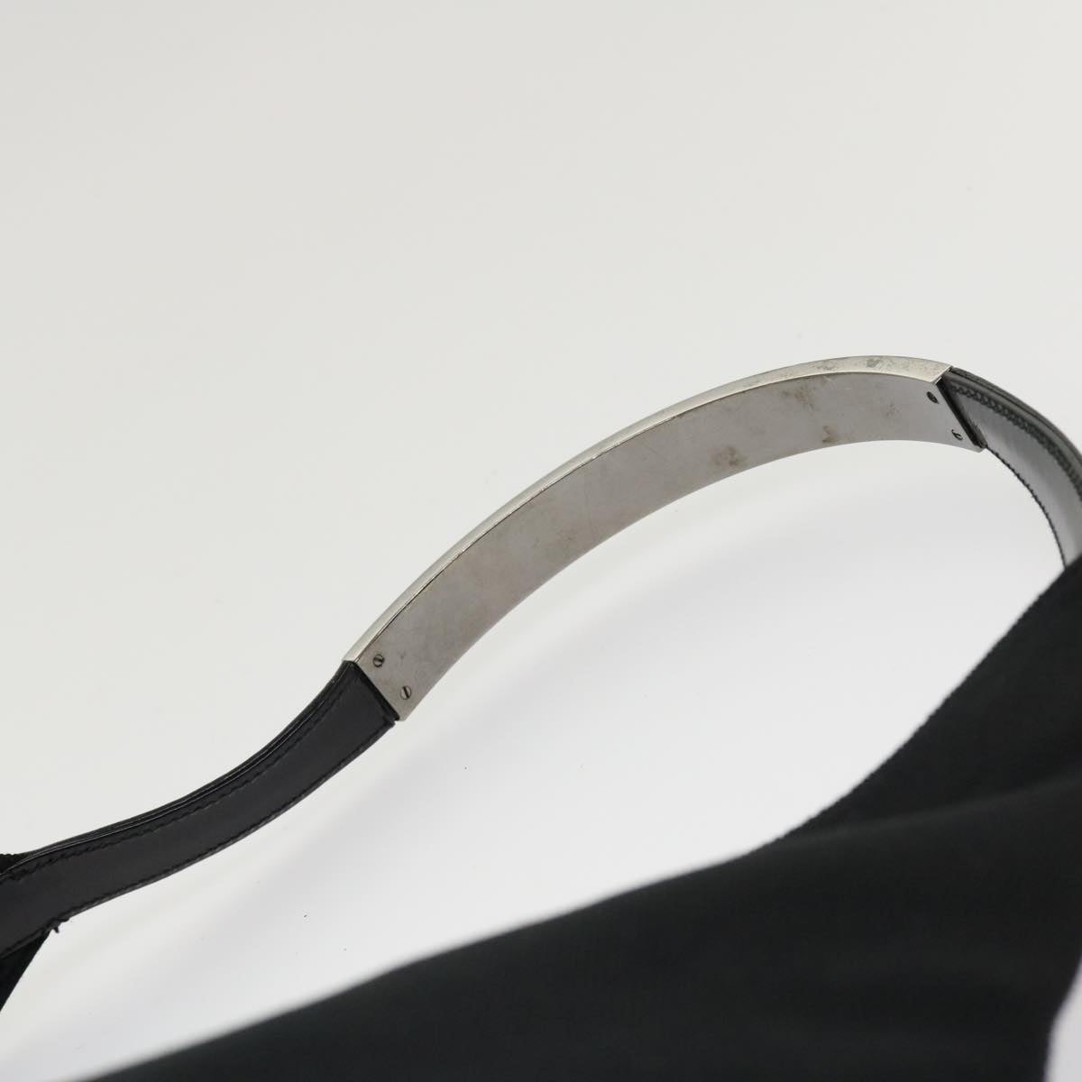 GUCCI Shoulder Bag Canvas Black 3297  ac1758