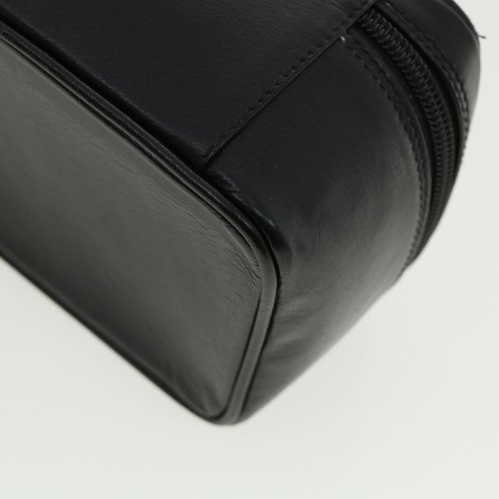 GUCCI Vanity Cosmetic Pouch Leather Black 032 270 0141  ac1828