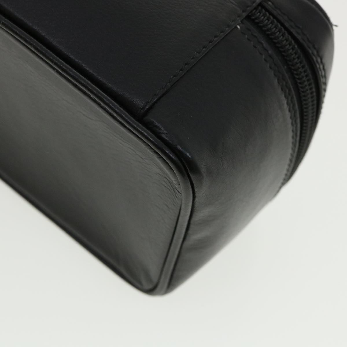 GUCCI Vanity Cosmetic Pouch Leather Black 032 270 0141  ac1828