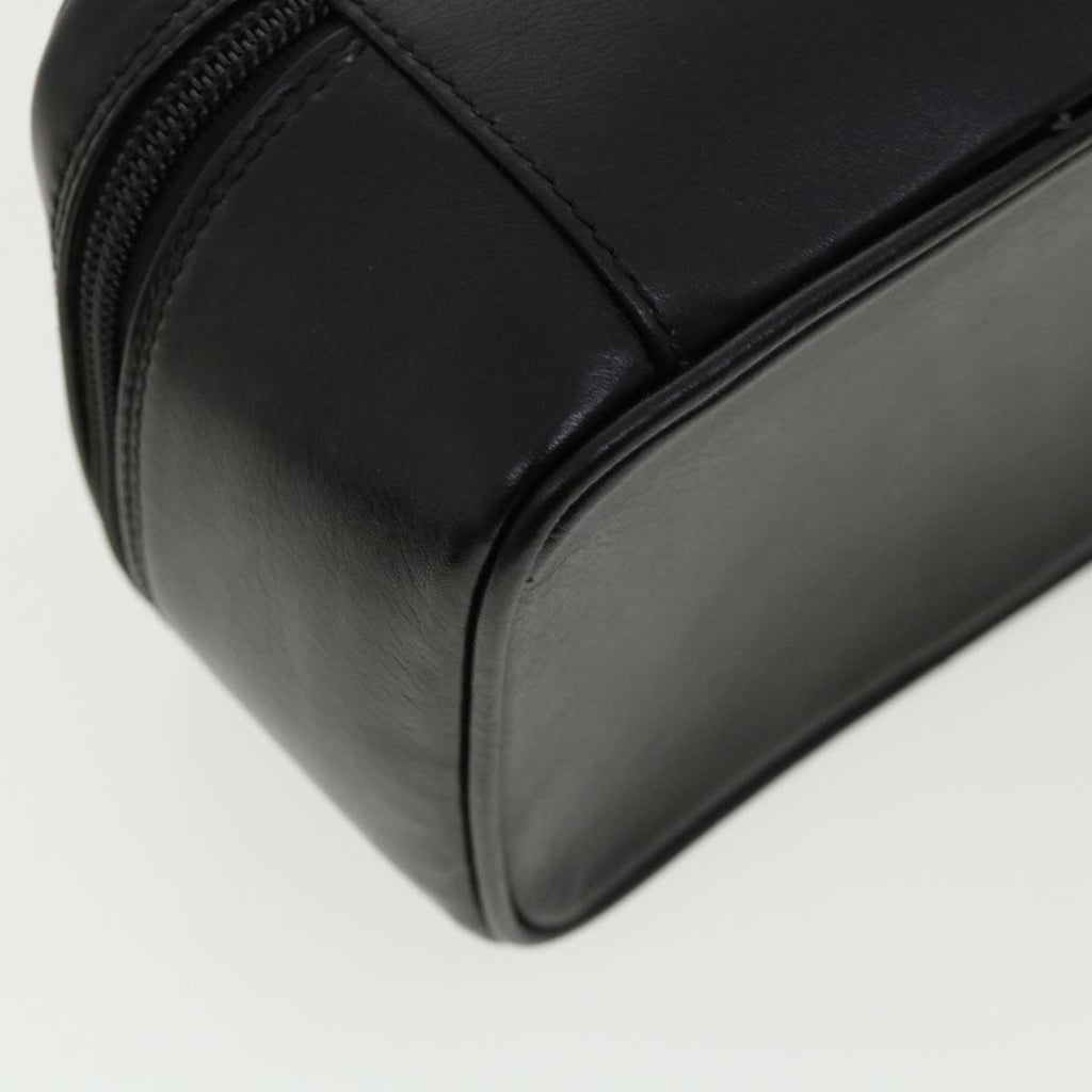 GUCCI Vanity Cosmetic Pouch Leather Black 032 270 0141  ac1828