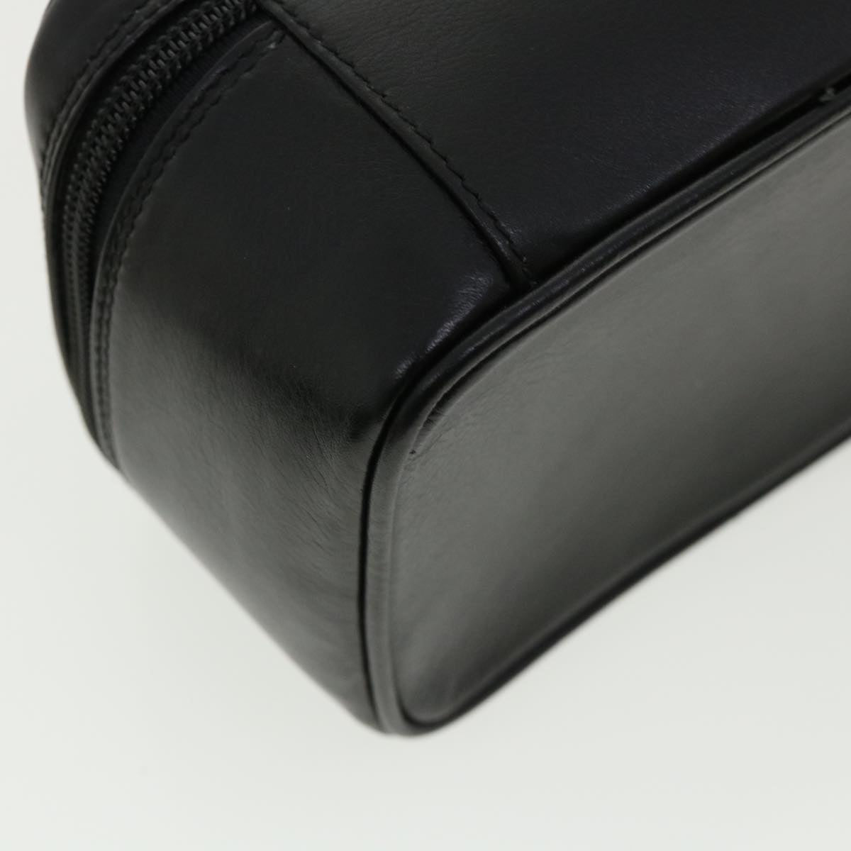 GUCCI Vanity Cosmetic Pouch Leather Black 032 270 0141  ac1828