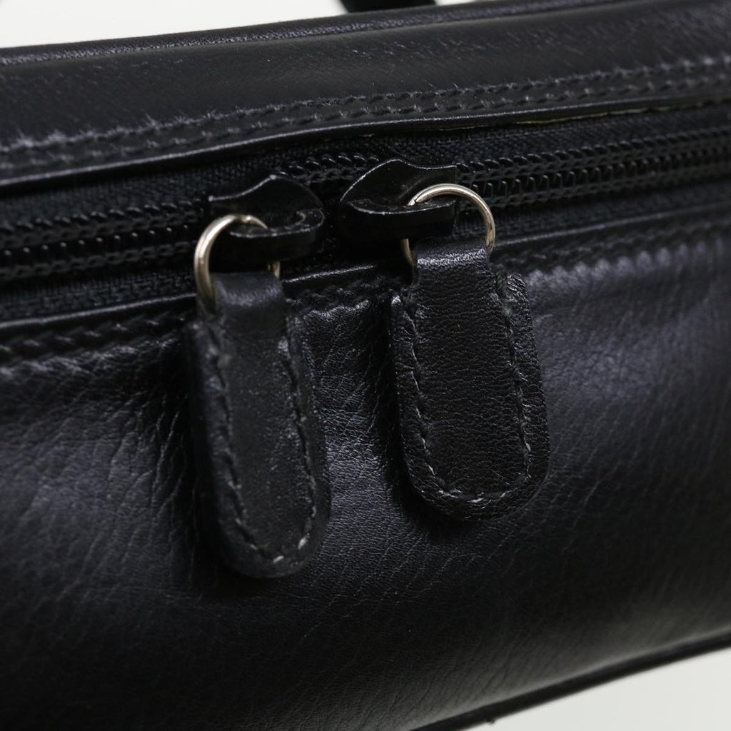 GUCCI Vanity Cosmetic Pouch Leather Black 032 270 0141  ac1828