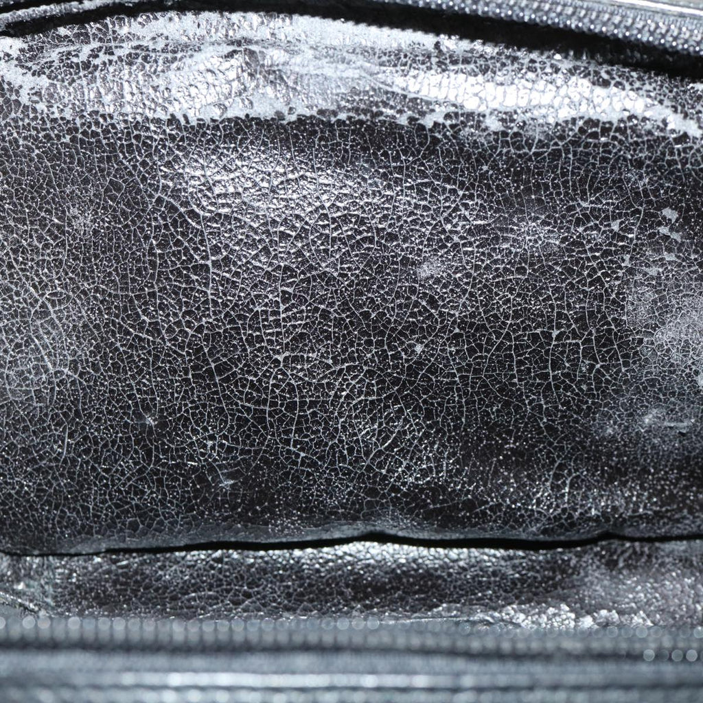 GUCCI Vanity Cosmetic Pouch Leather Black 032 270 0141  ac1828