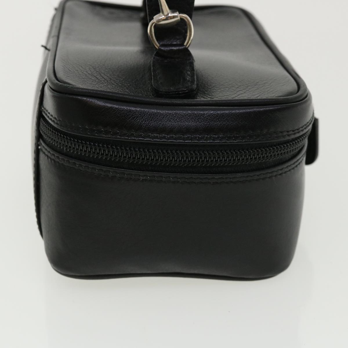 GUCCI Vanity Cosmetic Pouch Leather Black 032 270 0141  ac1828