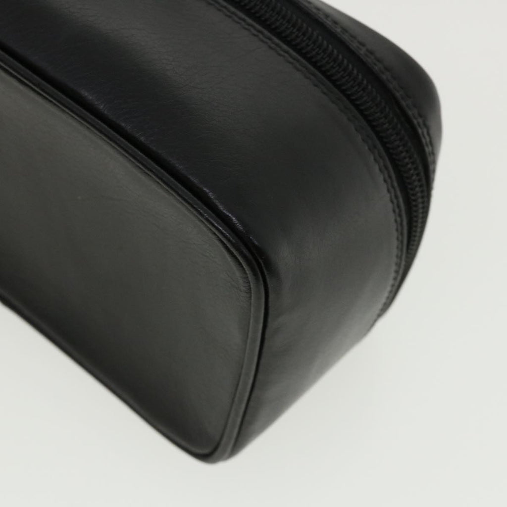 GUCCI Vanity Cosmetic Pouch Leather Black 032 270 0141  ac1828