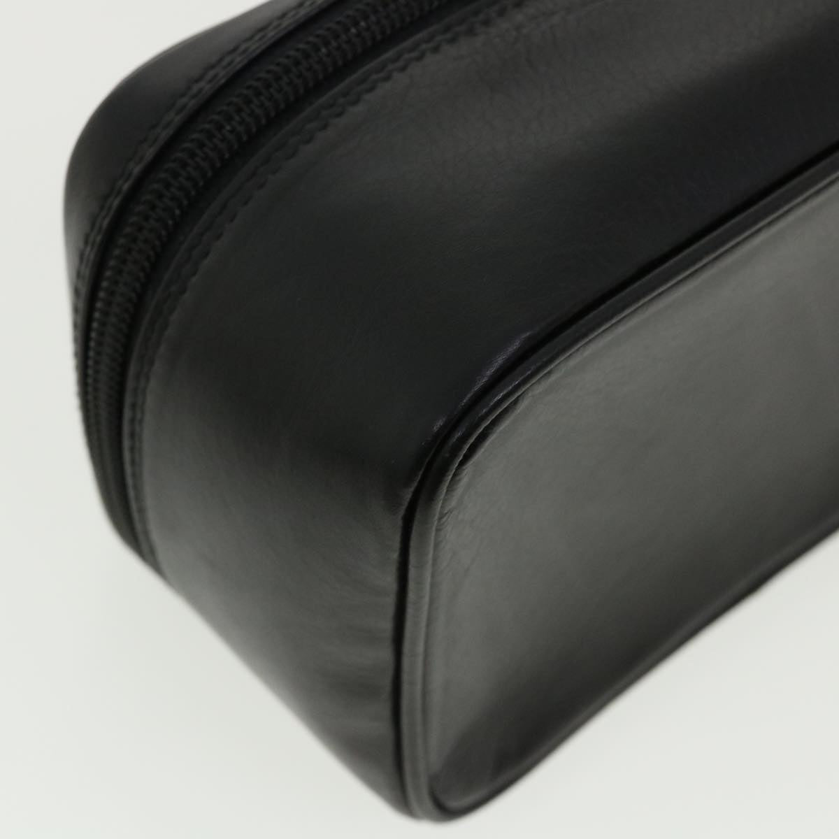 GUCCI Vanity Cosmetic Pouch Leather Black 032 270 0141  ac1828