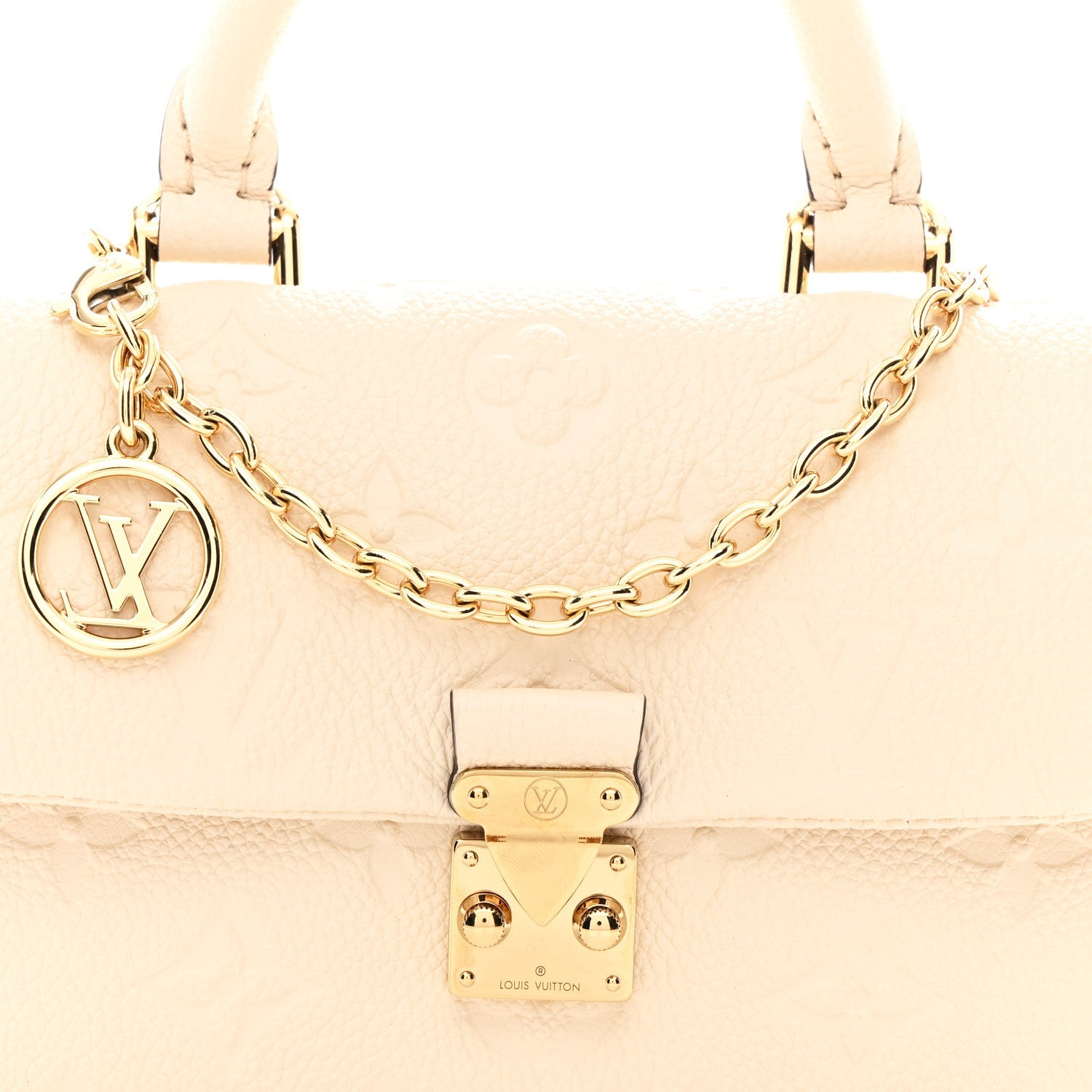Louis Vuitton Empreinte Monogram Nano Madeleine Creme