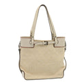 GUCCI GG Canvas Tote Bag Beige  ac193